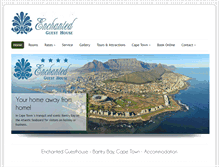 Tablet Screenshot of enchanted.co.za