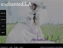 Tablet Screenshot of enchanted.la